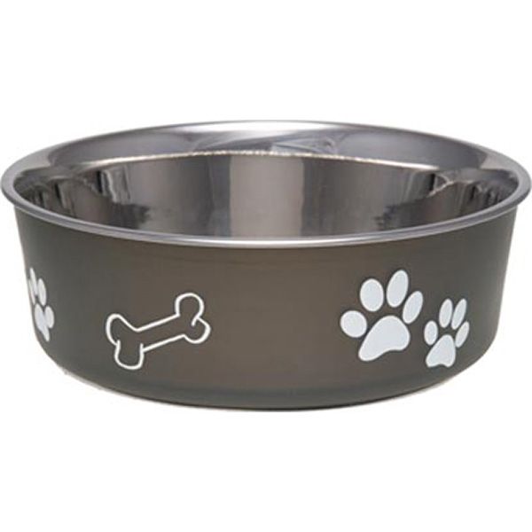 Loving Pets&nbsp; Bella Pet Bowl, Espresso, Large