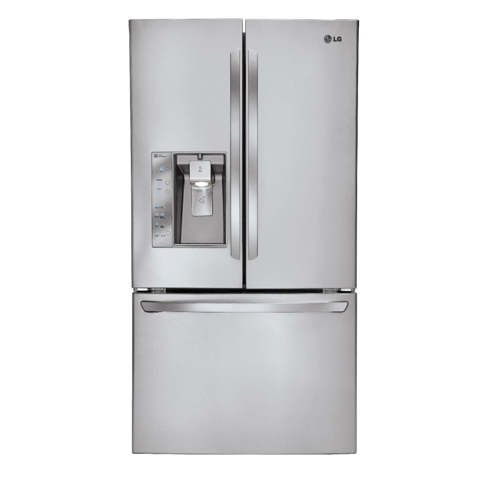 LG 30.7 cu. ft. French-Door Bottom-Freezer Refrigerator with Smart Cooling Technology, Stainless Steel ENERGY STAR® at Sears.com