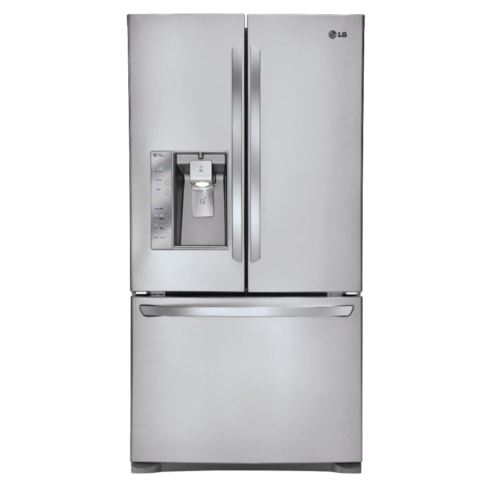 LG 24.6 cu. ft. French-Door Bottom-Freezer Refrigerator, Counter-Depth, Stainless ENERGY STAR® at Sears.com