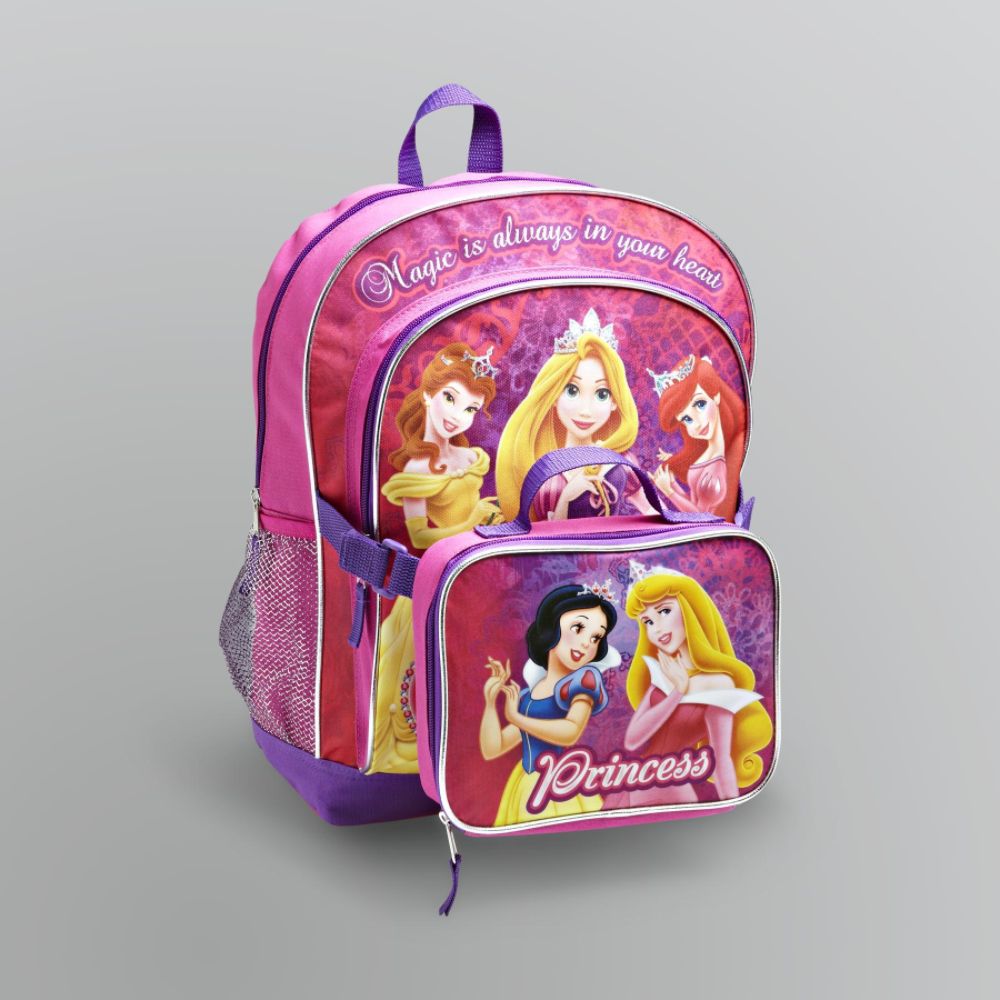 Bobby Jack Clothing  Girls on Disney Princess Girl S Princess Backpack And Lunch Kit