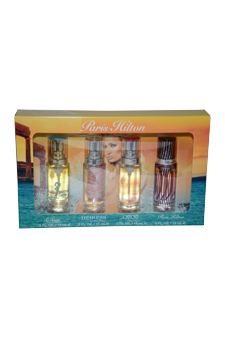 Paris Hilton Variety by Paris Hilton for Women - 4 Pc Mini Gift Set