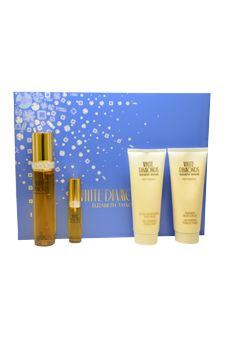 White Diamonds by Elizabeth Taylor for Women - 4 Pc Gift Set