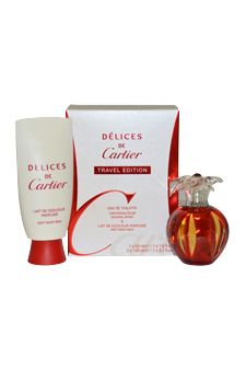 Delices de Cartier by Cartier for Women - 2 Pc Gift Set