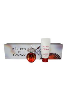 Delices de Cartier by Cartier for Women - 2 Pc Gift Set