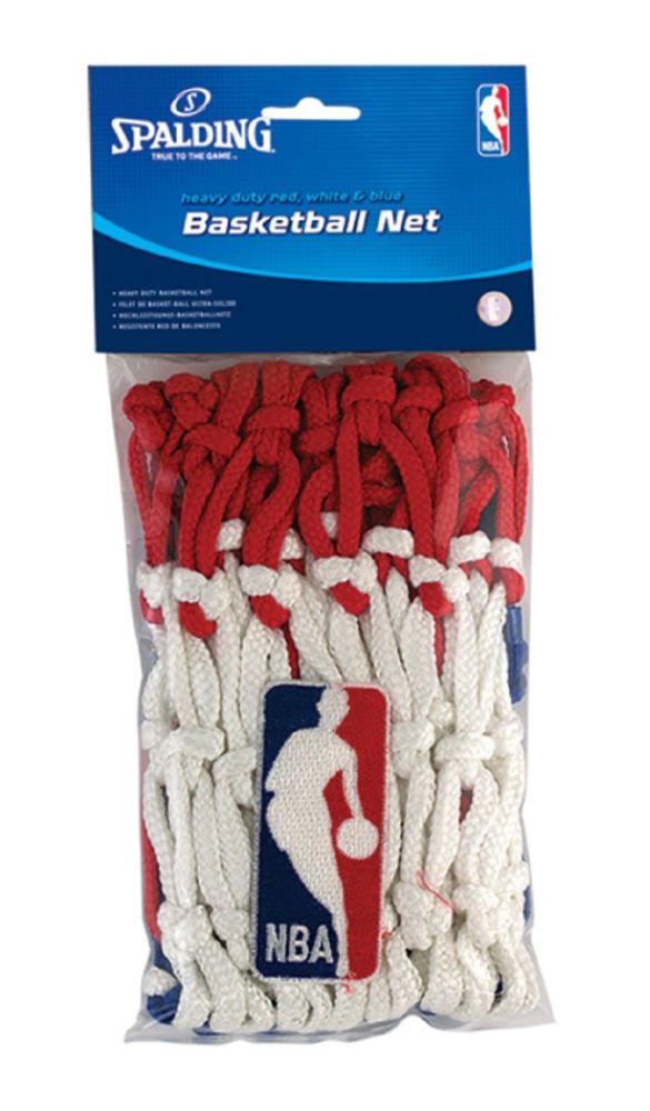 Spalding Heavy Duty Red, White, and Blue Basketball Net with NBA Patch - 220 grams at Kmart.com