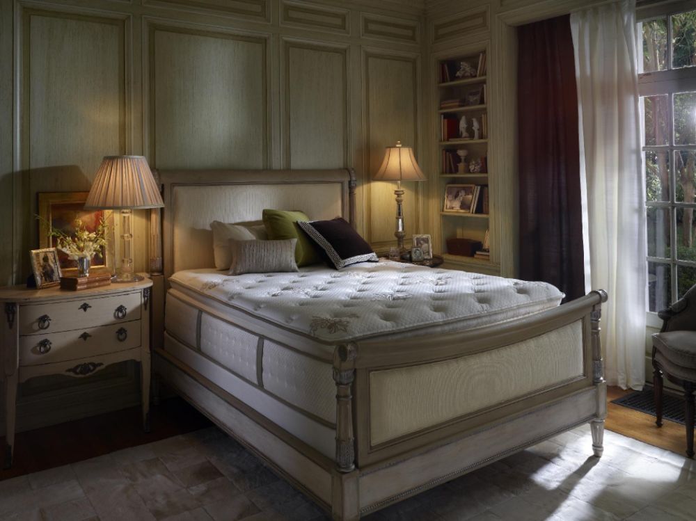 Stearns & Foster Lois II Plush Euro Pillowtop Queen Mattress Set at Sears.com