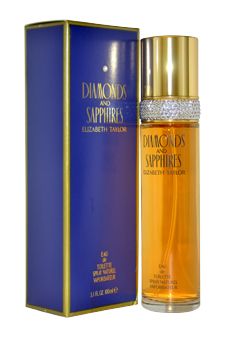 Diamonds and Sapphires by Elizabeth Taylor for Women - 3.3 oz EDT Spray