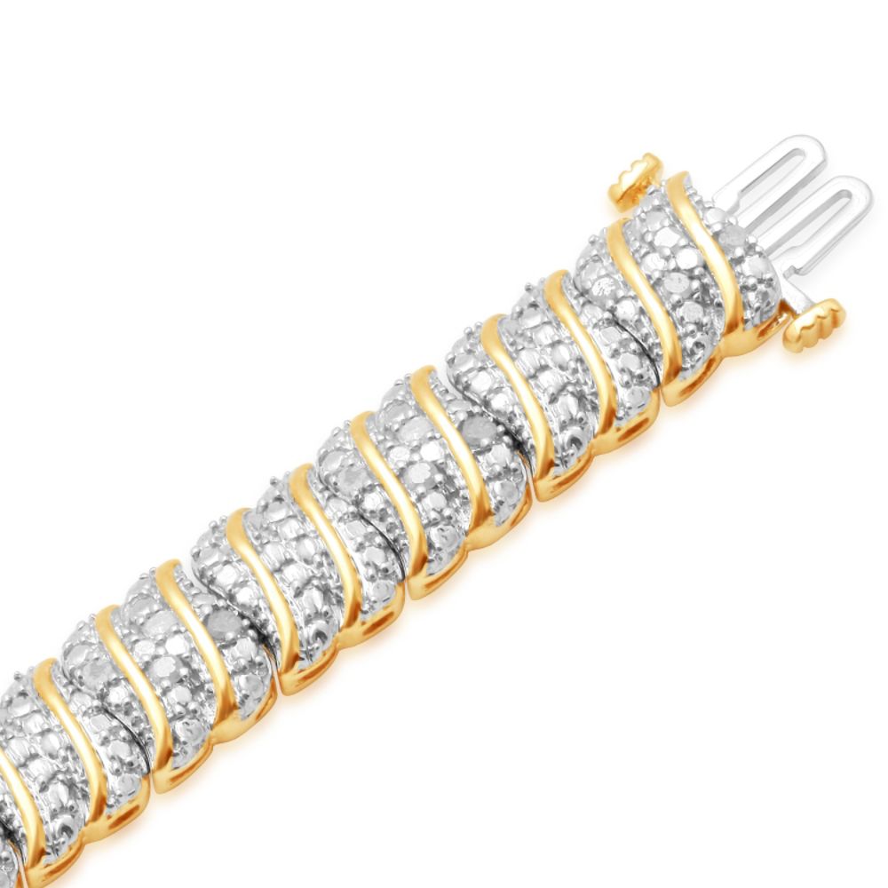 1 cttw Diamond Gold over Brass Bracelet at Kmart.com