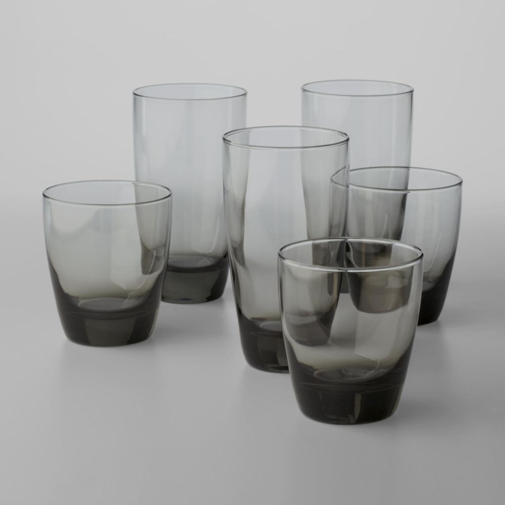 Libbey Classic Smoke 16-Piece Glassware Set at Sears.com