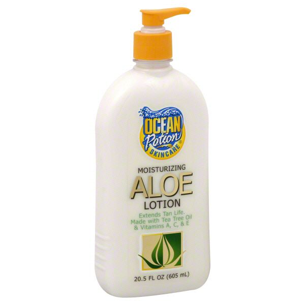 Ocean Potion Suncare Moisturizing Lotion, Aloe, 20.5 fl oz (605 ml) at Kmart.com