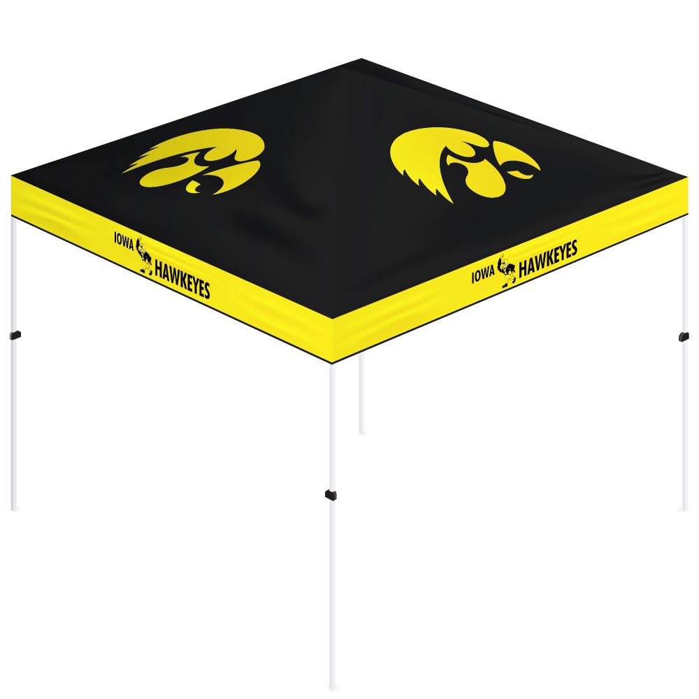 Iowa Hawkeyes Gazebo Tent Canopy - 10' x 10' Feet
