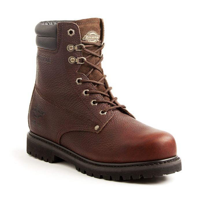 genuine dickies men's jobrated brawn waterproof work boot