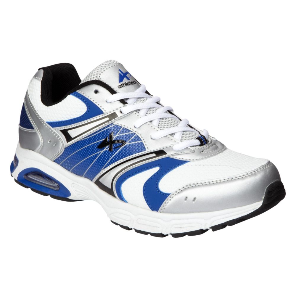 Athletech Men's Ath L-Skyway Athletic Shoe - White/Blue