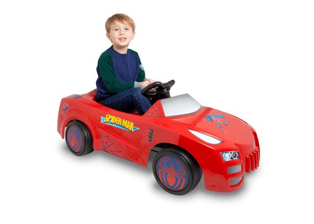 Toys Toys Spiderman 6V Battery-Operated Ride-on Car