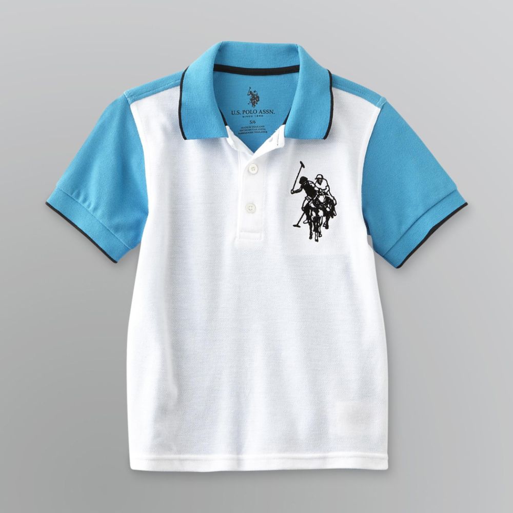 us polo shirt white