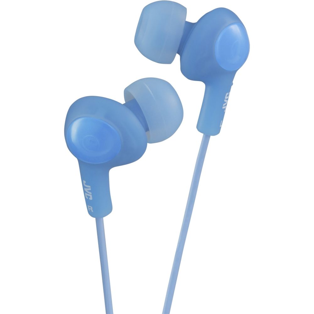JVC Inner Ear Gumy Plus Headphone - Blue HAFX5A