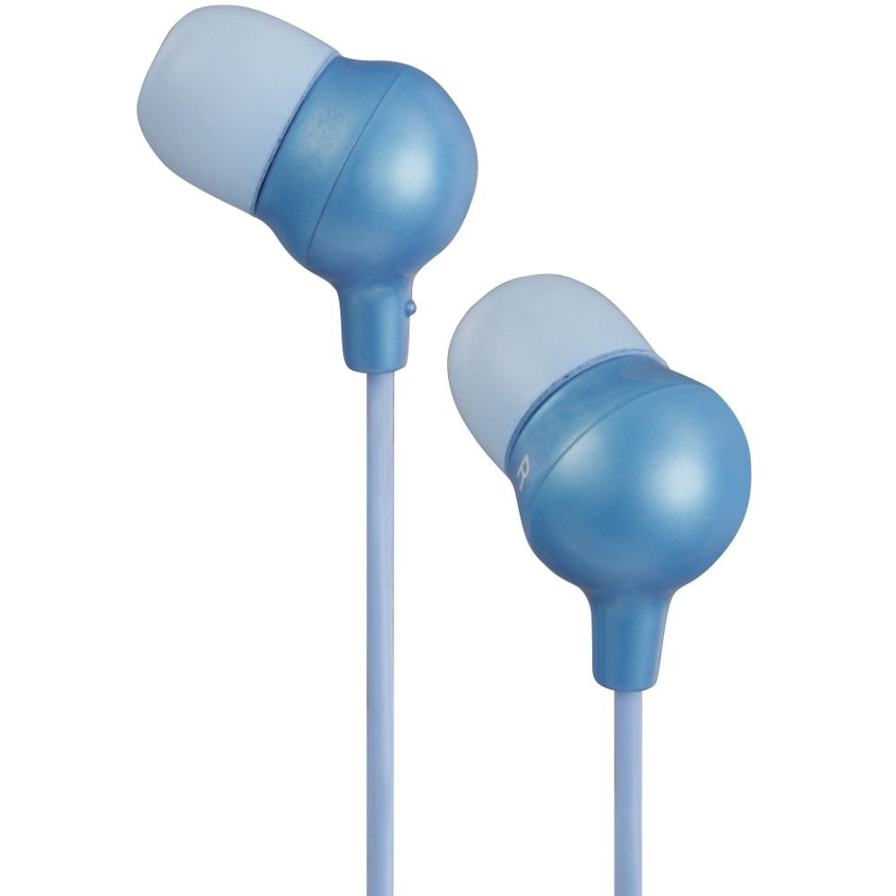 JVC Marsmallow Inner Ear Foam Headphone - Blue HAFX30A