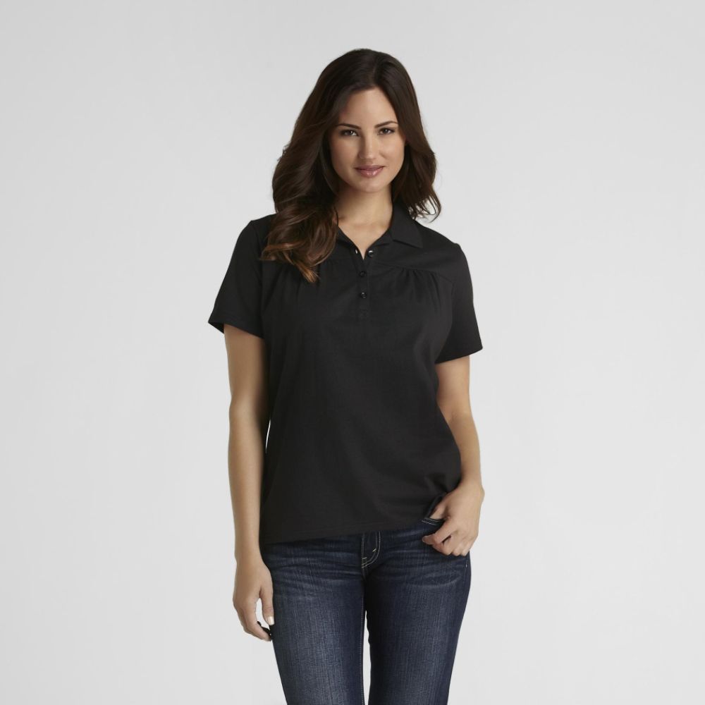 Basic Editions&nbsp; Women's Ruffle Front