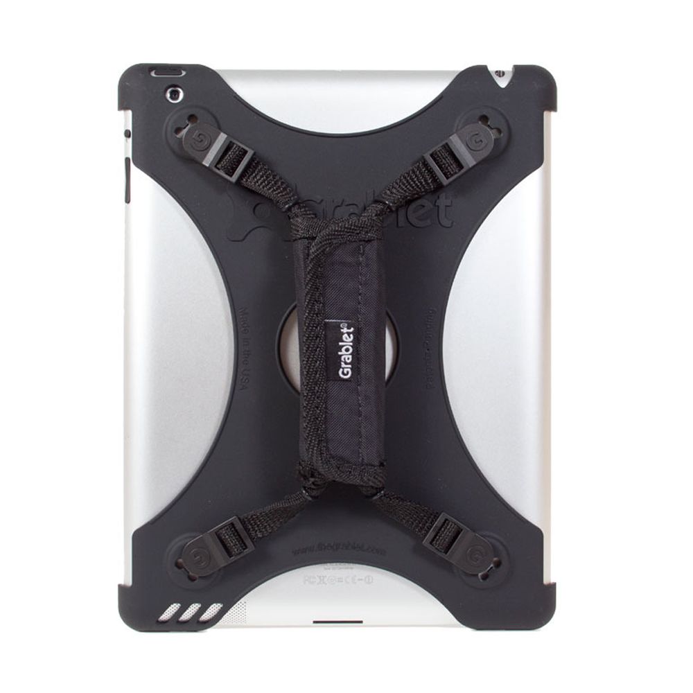 The Grablet G2BLACK Multi-Functional Case for iPAD2 and iPAD3-Onyx Black