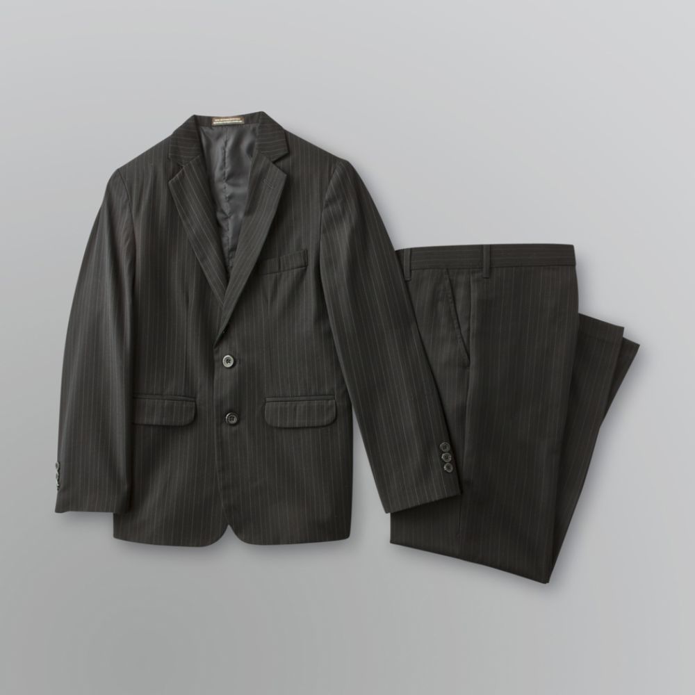 Dockers Boy's Pinstripe Suit Blue