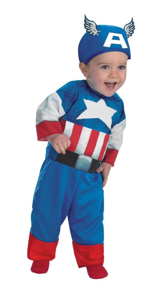 Super Hero Squad Captain America Toddler Halloween Costume