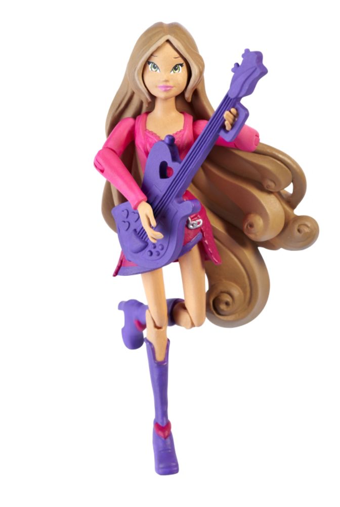 Winx Club 3.75IN ACTION DOLL Flora- Winx Fairy Concert