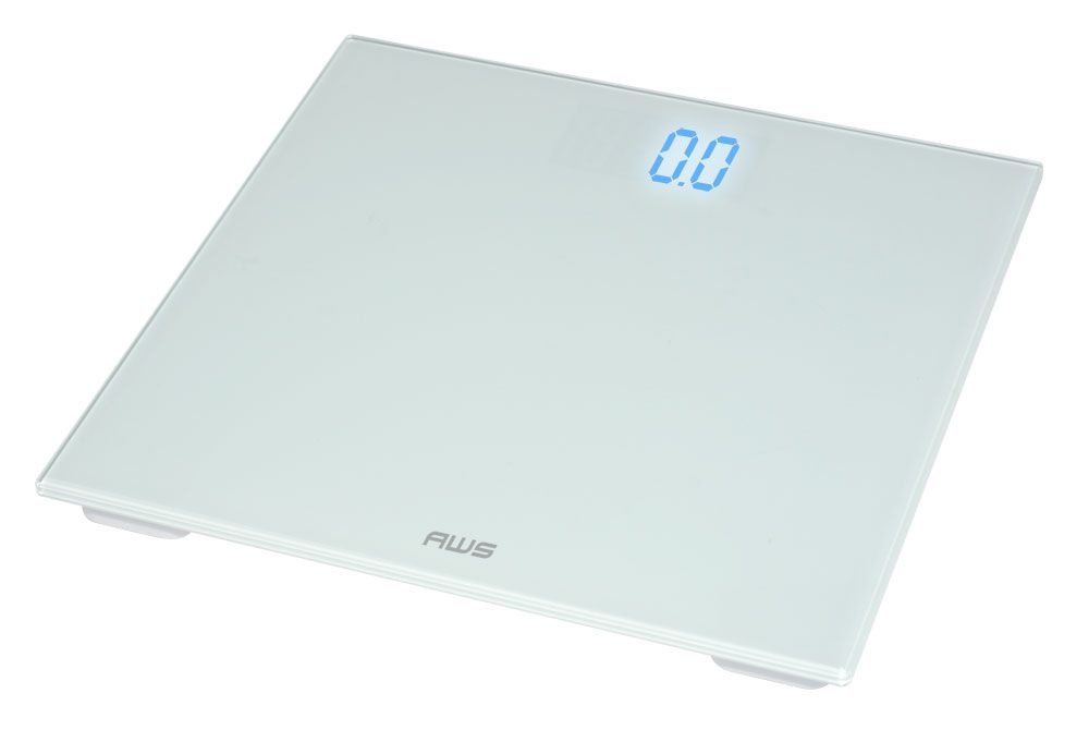 American Weigh AWS Zeta Digital Bath Scale With Blue LED Display 330 x 0.2 LB