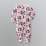 Joe Boxer Infant & Toddler Girl's Fleece Footed Sleeper Pajamas at Sears.com