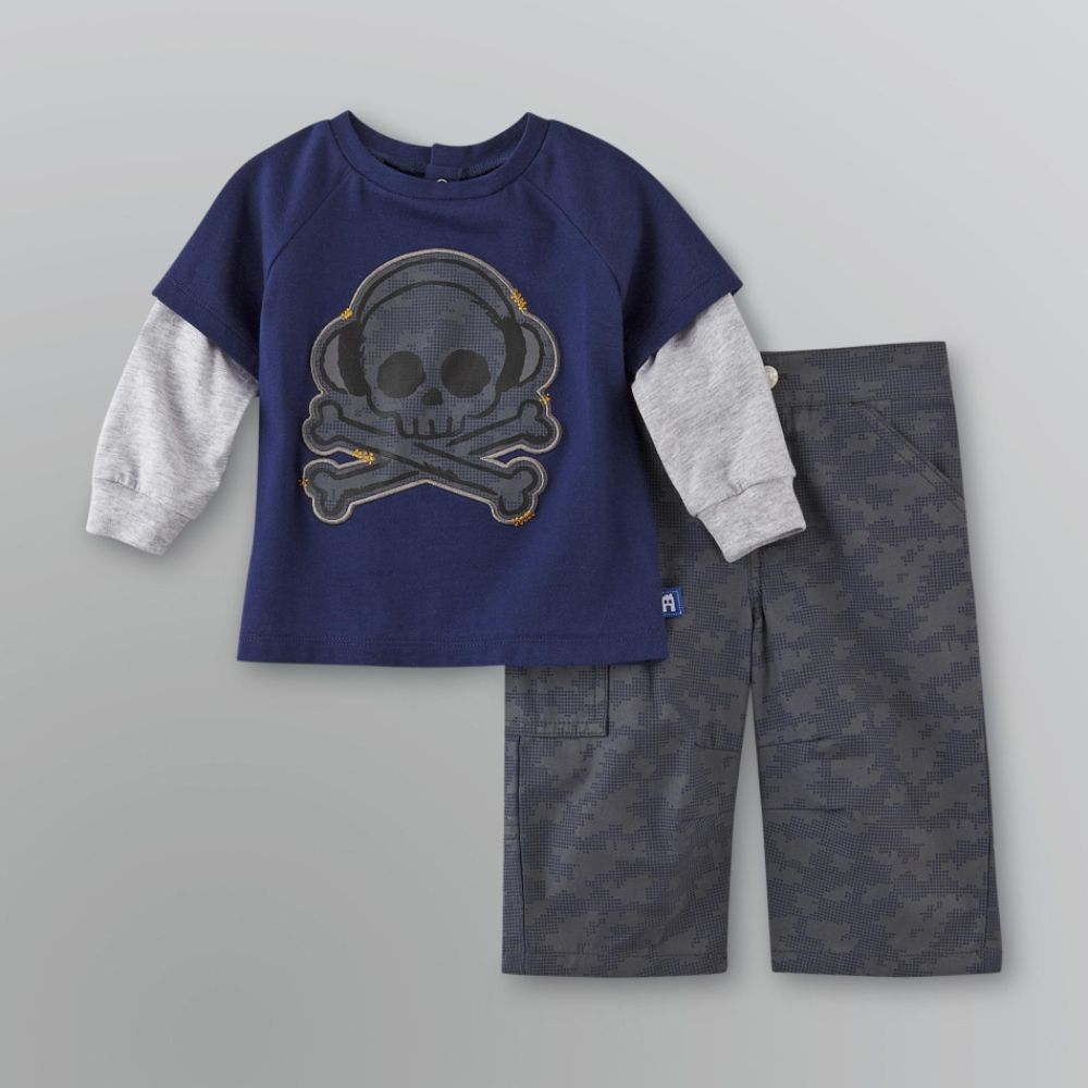Miniville&nbsp; Infant Boy's Shirt & Cargo Pants