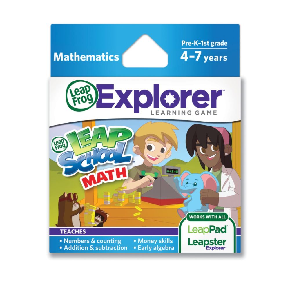 LeapFrog Explorer Learning Game: LeapSchool Math (works with LeapPad & Leapster Explorer)