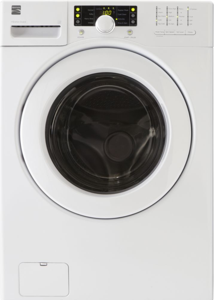3.6 cu. ft. Front Load Washer - White