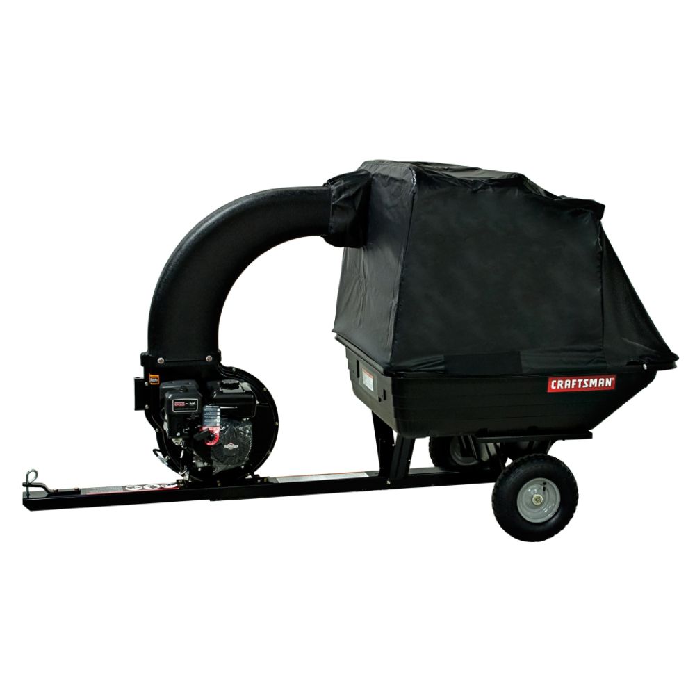 Soft Top Vac Riding Mower Attachment