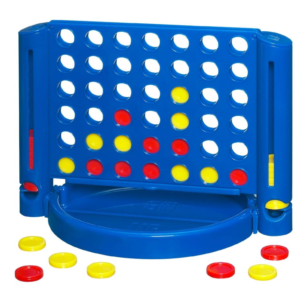 Board Games: Hasbro Connect 4 Fun on the Run Game $1.79