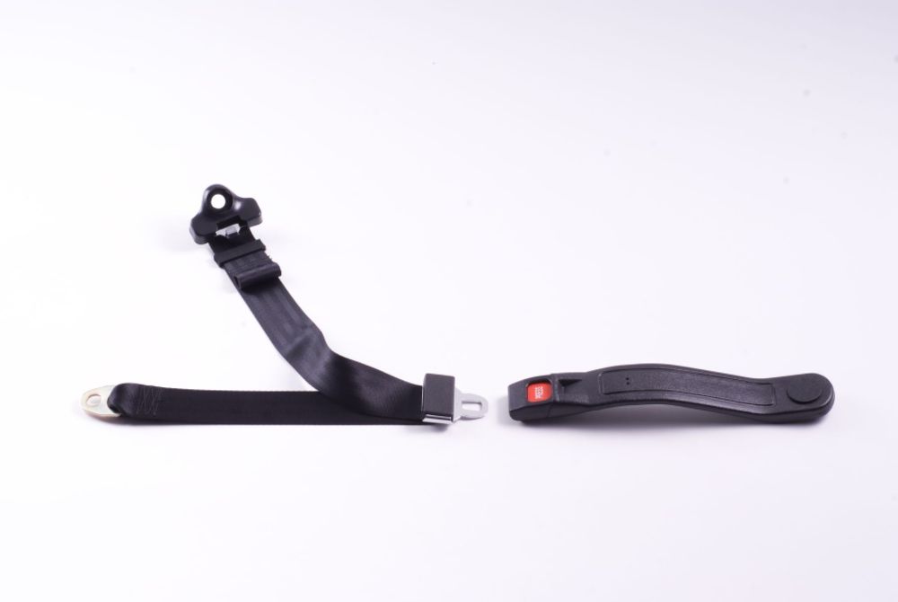 Beams Non-Retractable 3 Point Push Button Lap & Shoulder Belt With 20 Inch Buckle Side Strap at Kmart.com