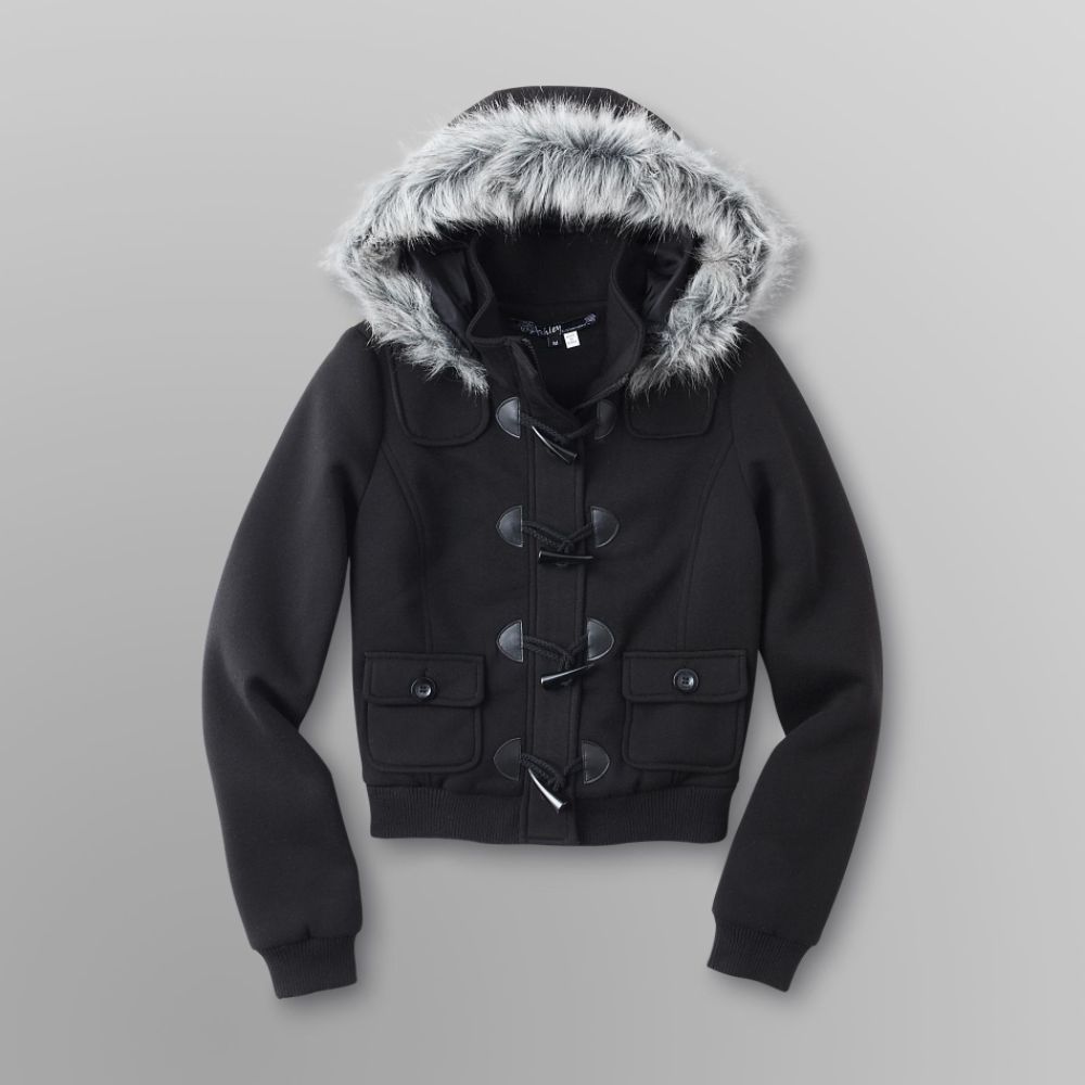 Ashley Women's Hooded Bomber Jacket at Sears.com