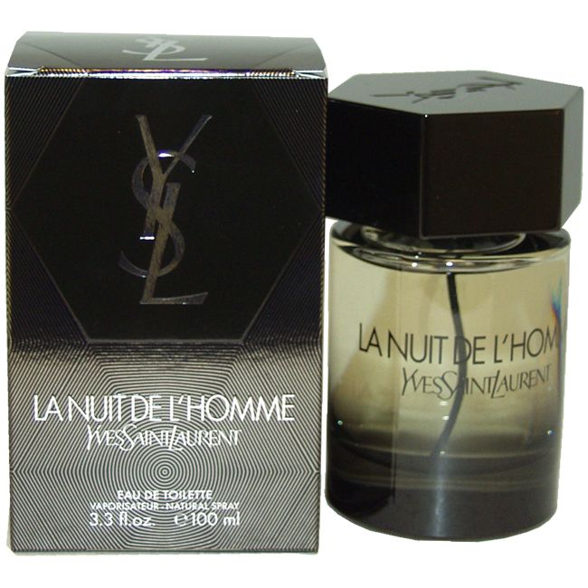 La Nuit De L'Homme by Yves Saint Laurent for Men - 3.3 oz EDT Spray