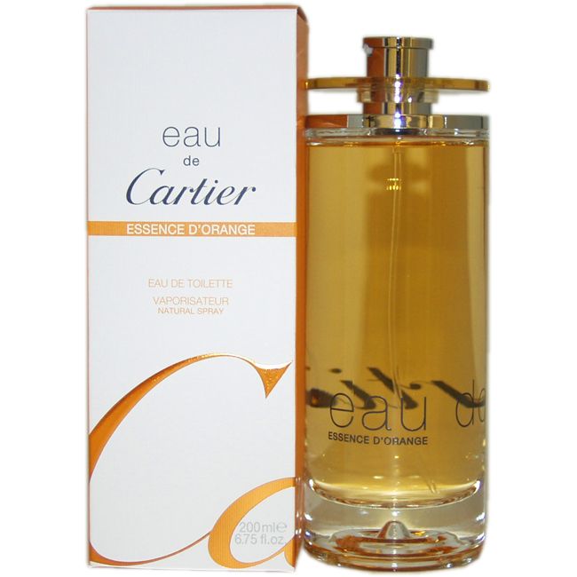 Eau de Cartier Essence DOrange by Cartier for Men - 6.75 oz EDT Spray