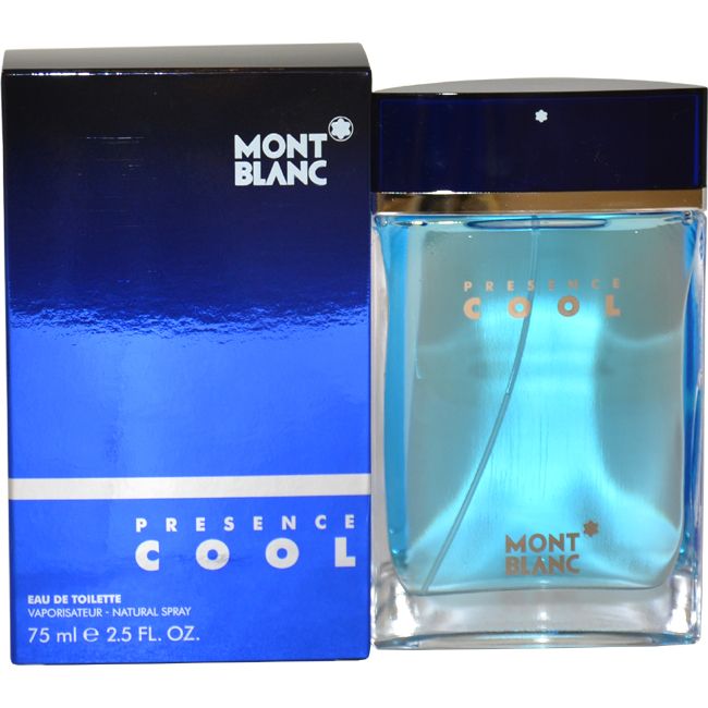 Mont Blanc Presence Cool by Montblanc for Men - 2.5 oz EDT Spray