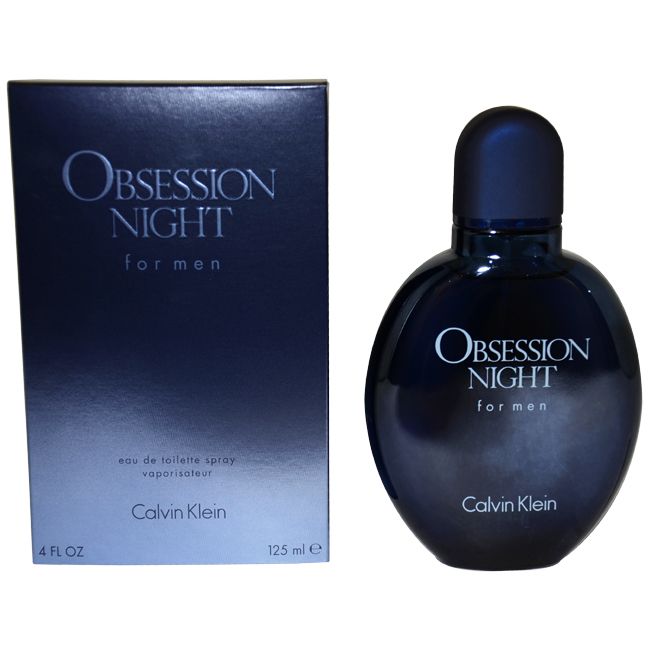 Obsession Night by Calvin Klein for Men - 4 oz EDT Spray
