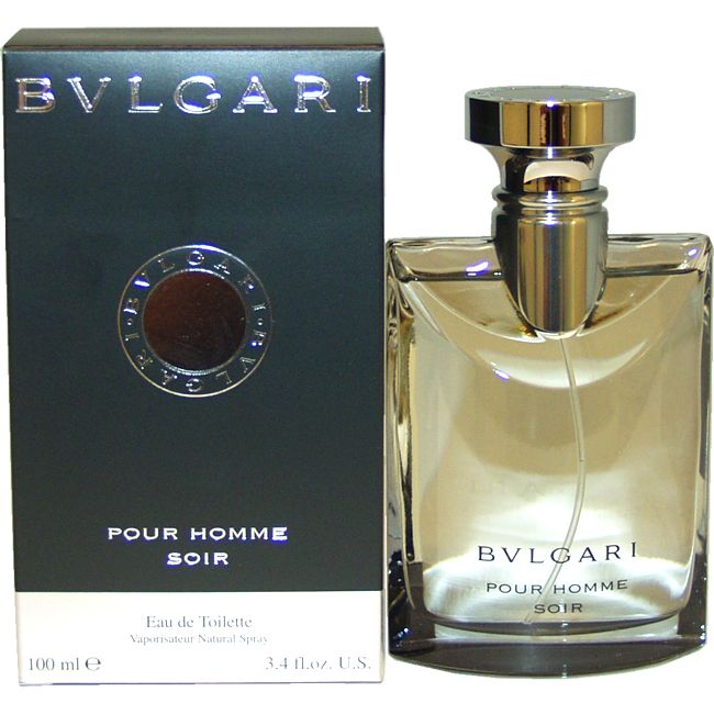 Bvlgari Pour Homme Soir by Bvlgari for Men - 3.4 oz EDT Spray