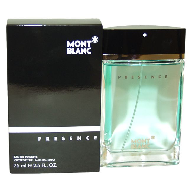 Mont Blanc Presence by Montblanc for Men - 2.5 oz EDT Spray