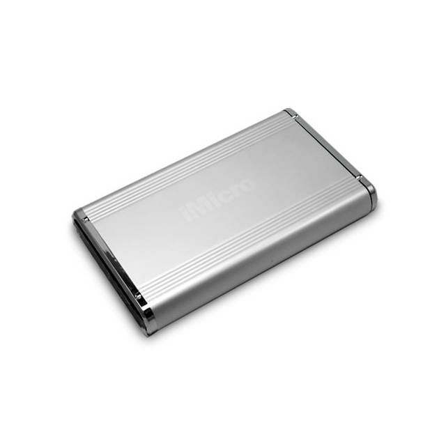 iMicro iMicro IM35SATASI 3.5 inch USB2.0-SATA External Drive Enclosure (Silver) Silver/gray