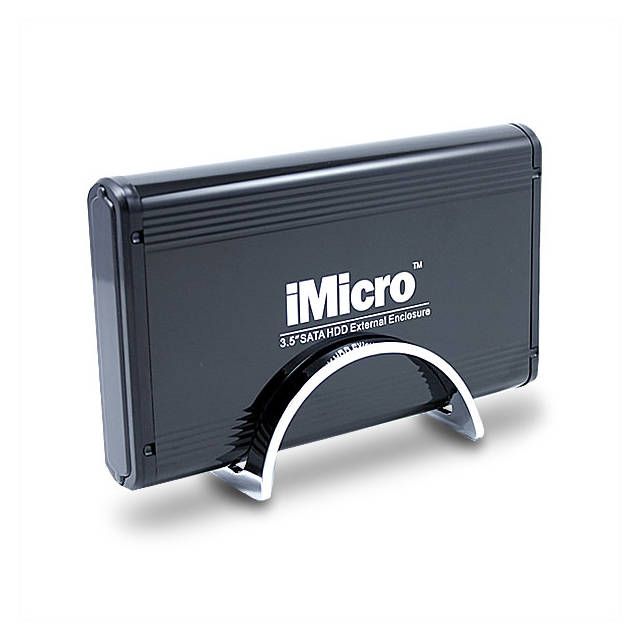 iMicro iMicro IM35SATABK 3.5 inch USB2.0-SATA External Drive Enclosure (Black)