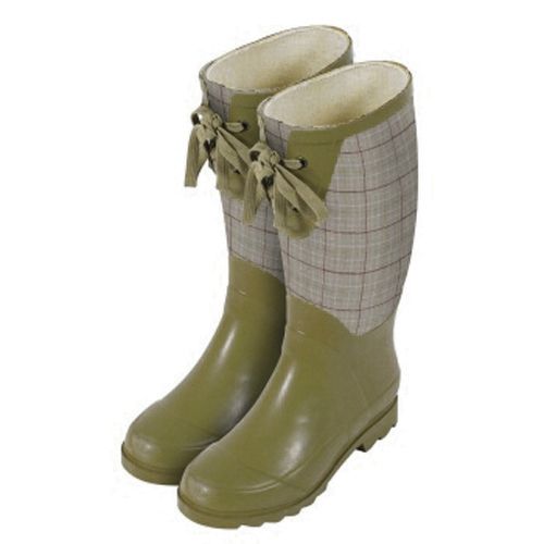 Laura Ashley Garden Wellington Boot - Keynes Burgundy, Size 9.5