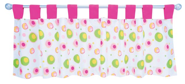 Trend-Lab Splash Pink - Window Valance
