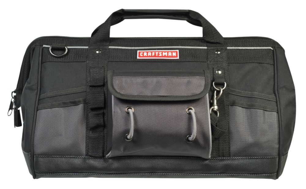Craftsman&nbsp; Large Mouth Tool Bag 18-In.
