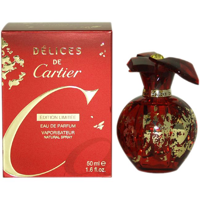 Delices de Cartier by Cartier for Women - 1.6 oz EDP Spray (Limited Edition)