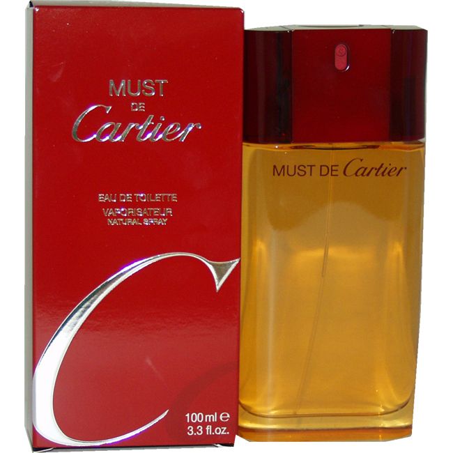 Must De Cartier by Cartier for Women - 3.4 oz EDT Spray