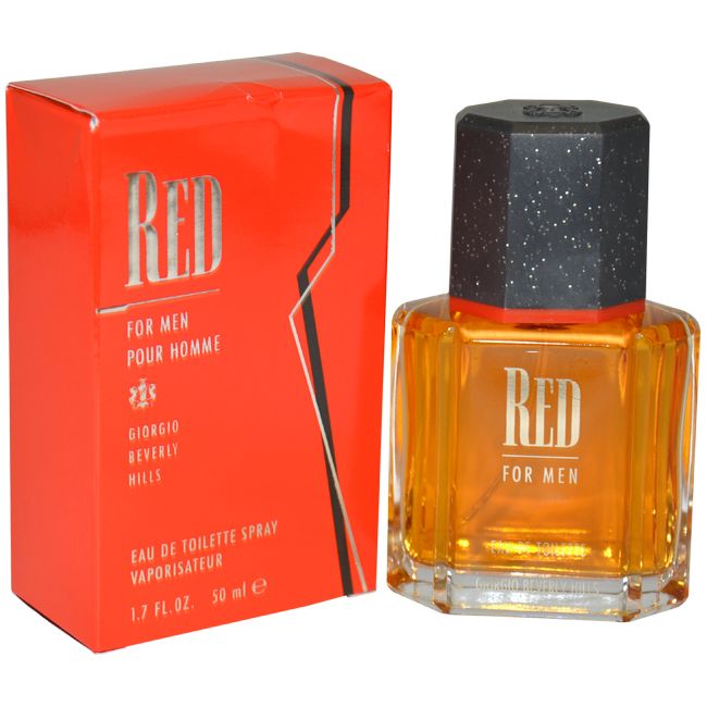 Red by Giorgio Beverly Hills for Men - 1.7 oz EDT Spray