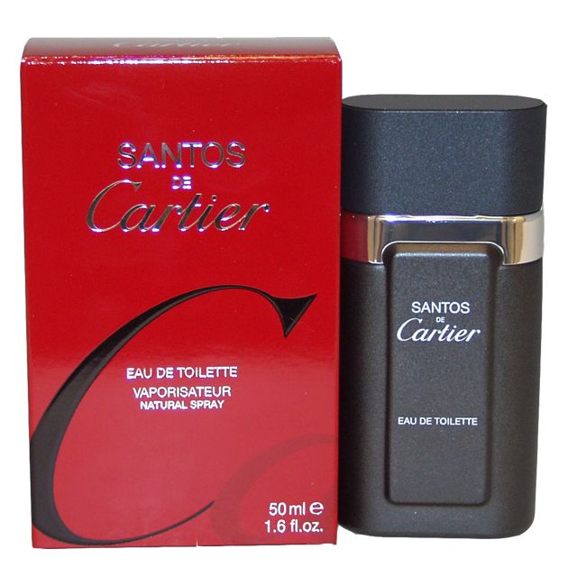 Santos De Cartier by Cartier for Men - 1.6 oz EDT Spray